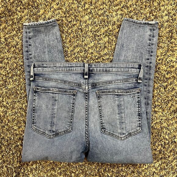 Rag & Bone Cate Mid-Rise Ankle Skinny Jeans Stella size 29 - Picture 4 of 7